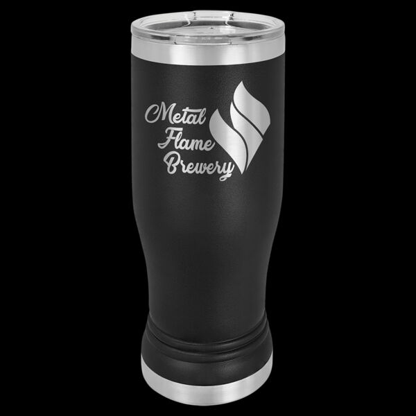 14 oz. Polar Camel Pilsner w/Clear Lid Thumbnail
