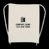 Canvas Drawstring Backpack Thumbnail