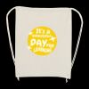 Canvas Drawstring Backpack Thumbnail