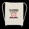 Canvas Drawstring Backpack Thumbnail