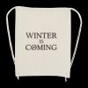 Canvas Drawstring Backpack Thumbnail