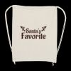 Canvas Drawstring Backpack Thumbnail