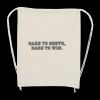 Canvas Drawstring Backpack Thumbnail
