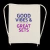 Canvas Drawstring Backpack Thumbnail