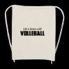 Canvas Drawstring Backpack Thumbnail