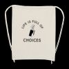 Canvas Drawstring Backpack Thumbnail