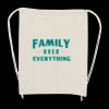 Canvas Drawstring Backpack Thumbnail