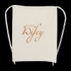 Canvas Drawstring Backpack Thumbnail