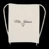Canvas Drawstring Backpack Thumbnail