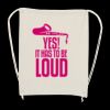 Canvas Drawstring Backpack Thumbnail