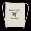 Canvas Drawstring Backpack Thumbnail