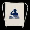 Canvas Drawstring Backpack Thumbnail