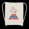 Canvas Drawstring Backpack Thumbnail