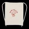 Canvas Drawstring Backpack Thumbnail