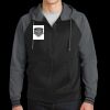 Sport Wick ® Varsity Fleece Full Zip Hooded Jacket Thumbnail