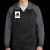 Sport Wick ® Varsity Fleece Full Zip Hooded Jacket Thumbnail
