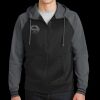 Sport Wick ® Varsity Fleece Full Zip Hooded Jacket Thumbnail