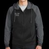 Sport Wick ® Varsity Fleece Full Zip Hooded Jacket Thumbnail