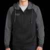 Sport Wick ® Varsity Fleece Full Zip Hooded Jacket Thumbnail
