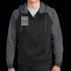 Sport Wick ® Varsity Fleece Full Zip Hooded Jacket Thumbnail